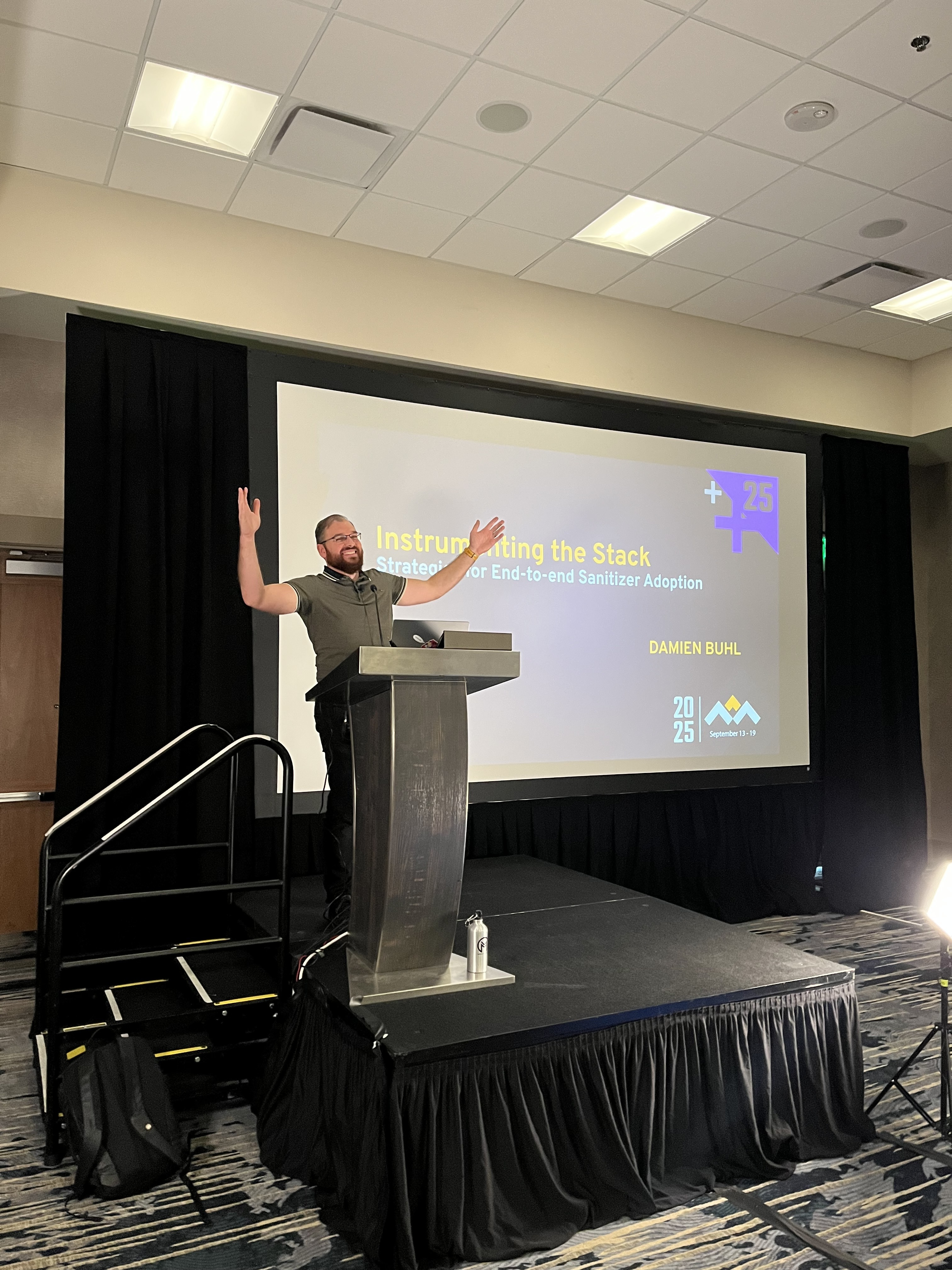 Instrumenting the Stack: Strategies for End-to-end Sanitizer Adoption